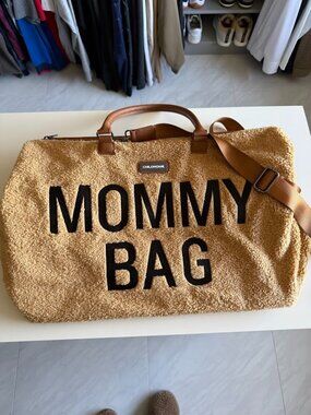 CHILDHOME XL Travel Diaper Bag "The Mommy Bag" | Teddy Brown